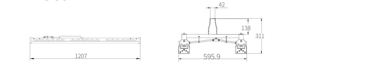 Toplight G3-2in1 LED Light fixture